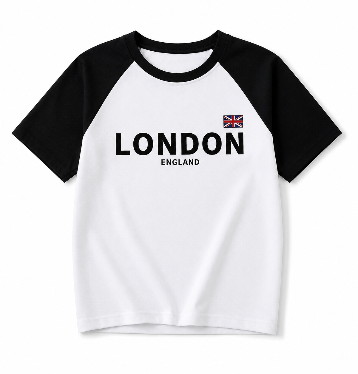 Boys London Printed Raglan T-Shirt and Trousers Set